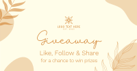 Giveaway Raffle Facebook ad Image Preview