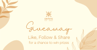 Giveaway Raffle Facebook ad Image Preview