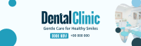 Professional Dental Clinic Twitter header (cover) Image Preview