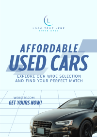 Quality Pre-Owned Car Flyer Design