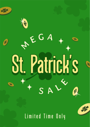 St. Patrick's Mega Sale Poster Image Preview