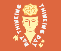 Thinking Day Face Facebook Post Design