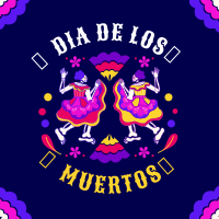 Lets Dance in Dia De Los Muertos Linkedin Post Image Preview