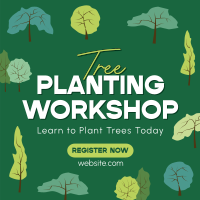 Tree Planting Workshop Instagram post Image Preview