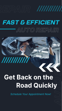 Modern Auto Repair Professional Mechanic Instagram Reel Image Preview