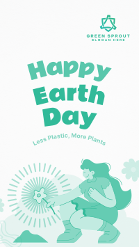 Plant a Tree for Earth Day TikTok Video Image Preview