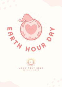 Earth Hour Celebration Flyer Design
