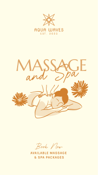 Serene Massage Instagram Reel Image Preview