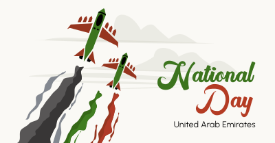 UAE National Day Airshow Facebook ad Image Preview