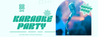 Karaoke Party Hours Facebook Cover Design