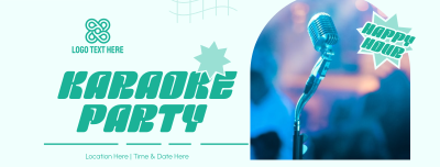 Karaoke Party Hours Facebook cover Image Preview