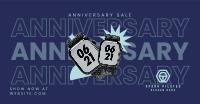 Anniversary Promo Facebook ad Image Preview