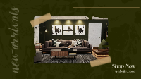 Chic Textured Home Video Image Preview