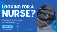 Professional Nursing Services Facebook Event Cover Design