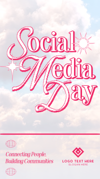 Y2K Social Media Day Instagram Reel Design