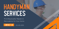Handyman Services Twitter post Image Preview