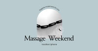 Massage Weekend Facebook ad Image Preview