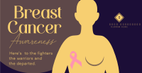 Breast Cancer Warriors Facebook Ad Design