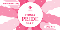 Vibrant Sydney Pride Sale Twitter Post Image Preview