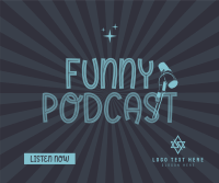 The Silly Podcast Show Facebook Post Design