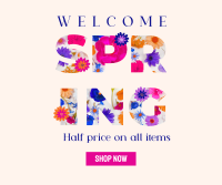 Modern Spring Sale Facebook post Image Preview