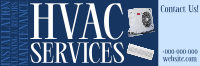 Editorial HVAC Service Twitter header (cover) Image Preview