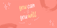 Cute Motivational Message Twitter post Image Preview