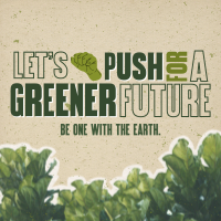 Green Earth Ecology Instagram Post Design