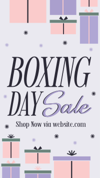 Boxing Day Presents YouTube Short Image Preview