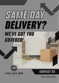 Courier Delivery Services Flyer Image Preview