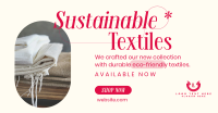 Sustainable Textiles Collection Facebook ad Image Preview