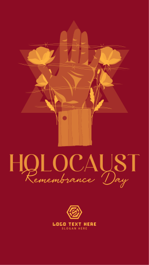 Remembering Holocaust Facebook story Image Preview