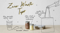 Zero Waste Tips Facebook event cover Image Preview
