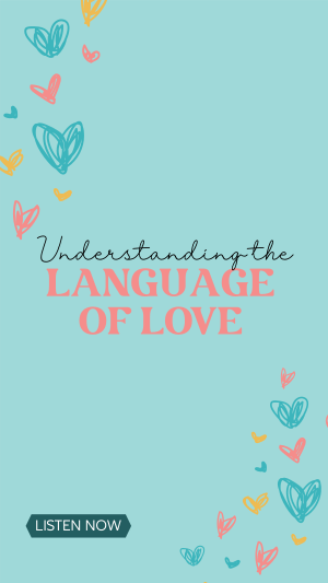 Language of Love Facebook story Image Preview