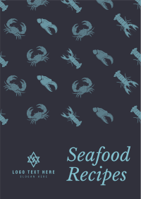 Seafood Recipes Flyer Design
