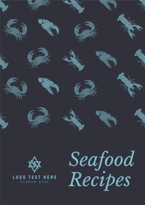 Seafood Recipes Flyer Image Preview