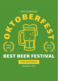Best Oktoberfest  Flyer Design