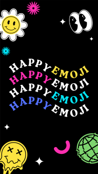 Assorted Emoji Facebook Story Image Preview