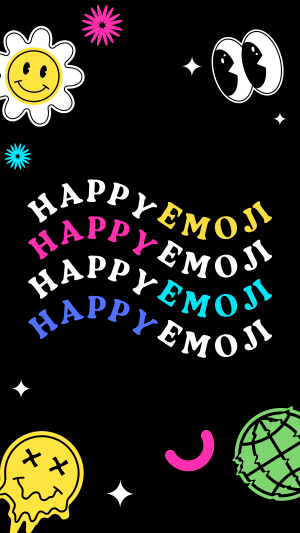 Assorted Emoji Facebook story Image Preview