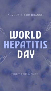 Minimalist Hepatitis Day Awareness Instagram reel Image Preview