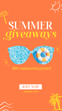 Summer Treat Giveaways Instagram Reel Design