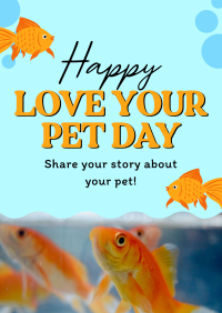 Bubbly Pet Day Poster Image Preview