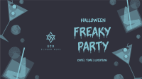 Freaky Party Facebook event cover Image Preview