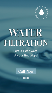 Water Filter Business Facebook Story Design