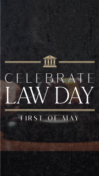 Law Day Celebration TikTok Video Design