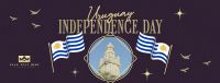 Uruguay Independence Celebration Facebook Cover Preview