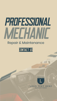 Automotive Professional Mechanic YouTube short Image Preview