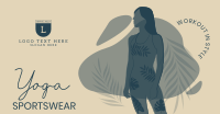 Yoga Sportswear Facebook Ad Design