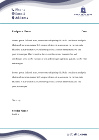 Pristine Corporate Letterhead Image Preview