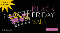 Black Friday Shopping Facebook Event Cover Image Preview